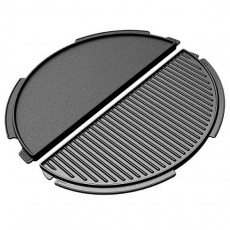 Сковорода чугунная полукруг Big Green Egg для гриля XL/2XL