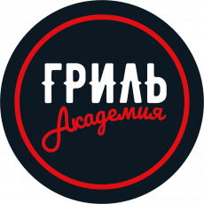 Шеврон на липучке #14 "Гриль академия", круглый